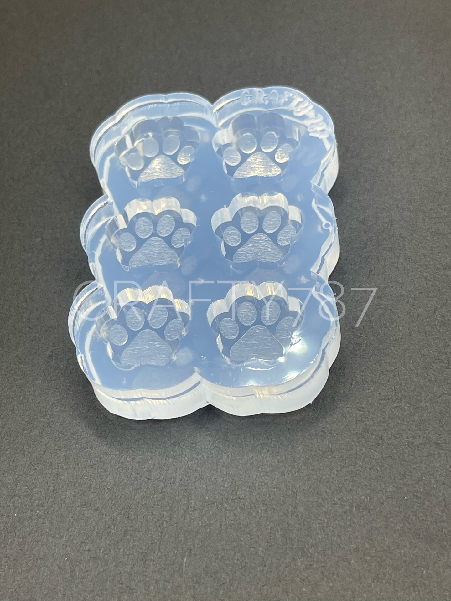 Paw Studs Earring Silicone Mold 14mm(A3)