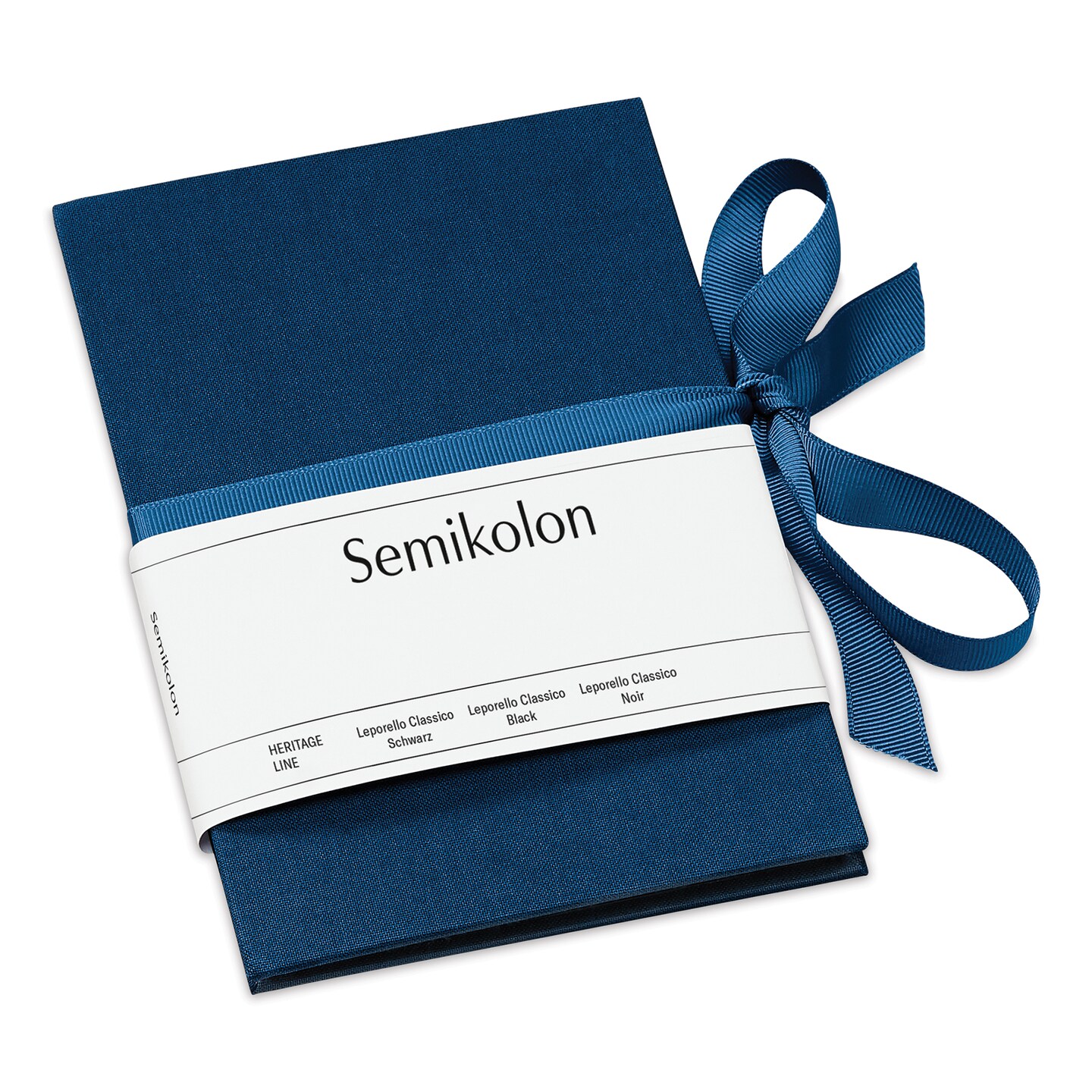 Semikolon Leporello Classico Linen Photo Album - Marine