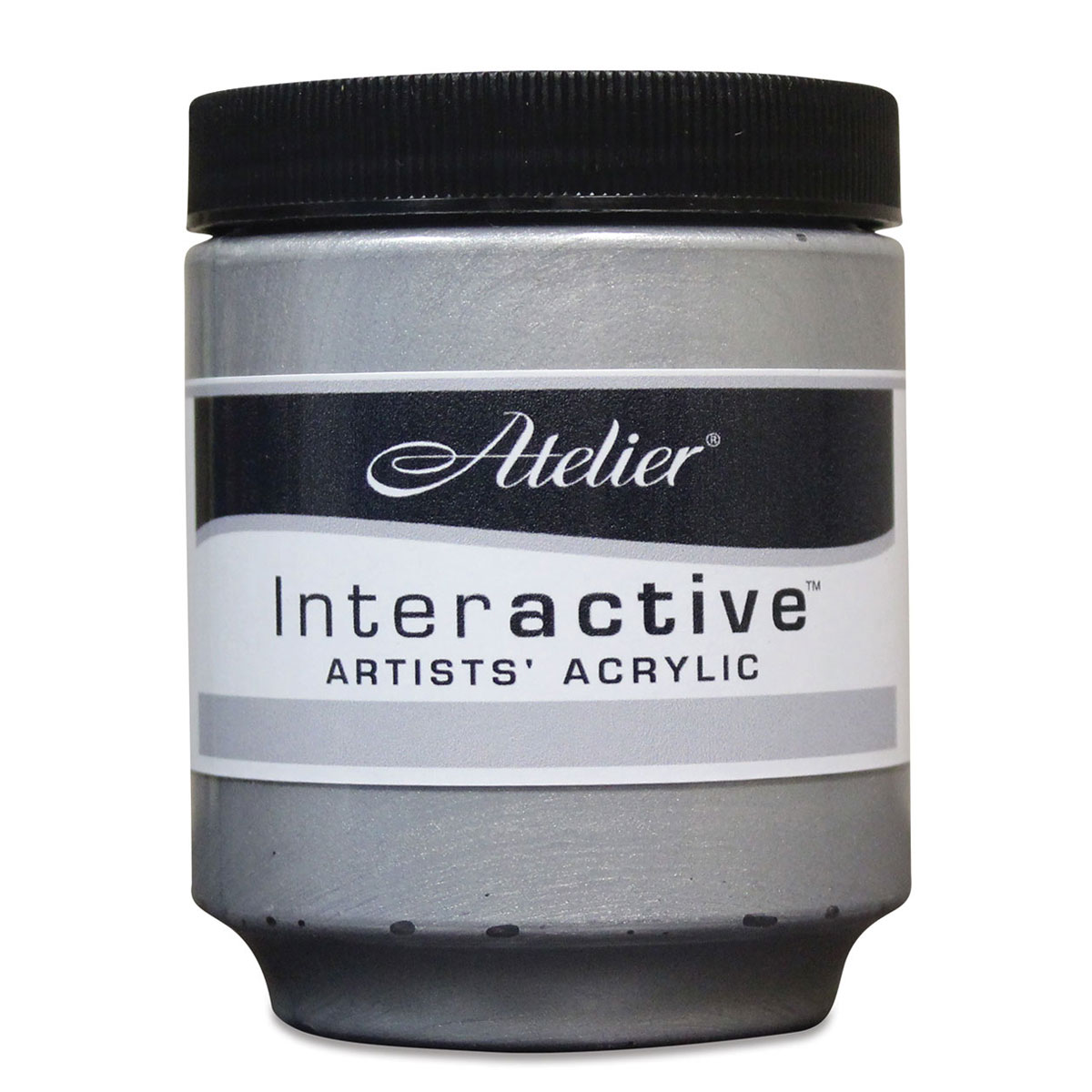 Chroma Atelier Interactive Artists&#x27; Acrylics - Silver, 250 ml jar