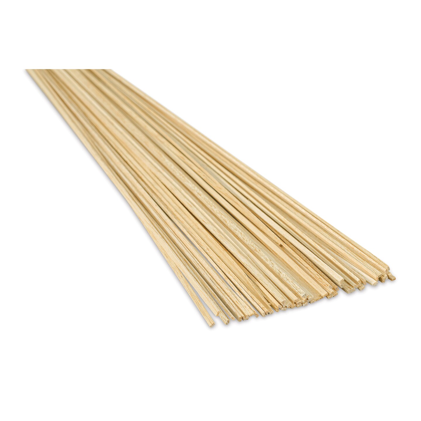 Bud Nosen Balsa Wood Sticks - 1/16&#x22; x 1/8&#x22; x 36&#x22;, Pkg of 57