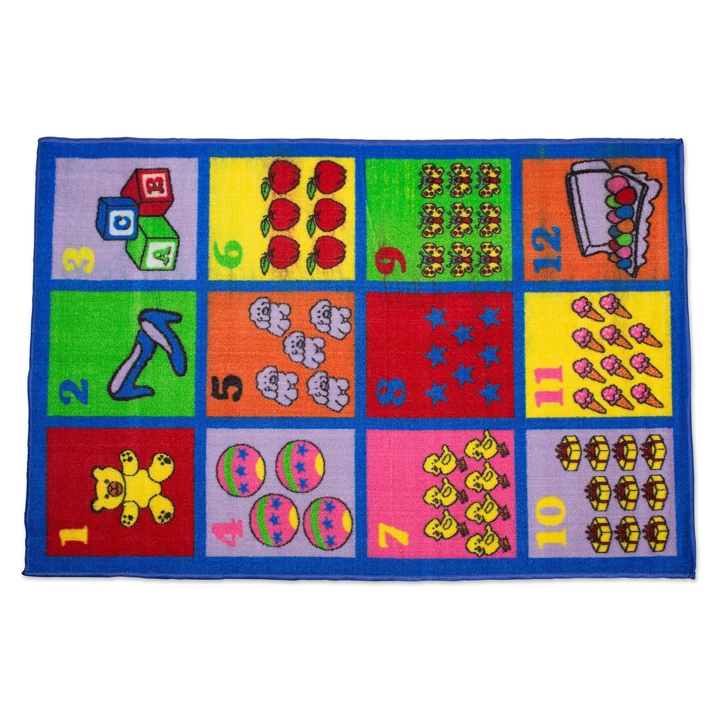 J&#x26;M Kids Play Rug Numbers 40x60