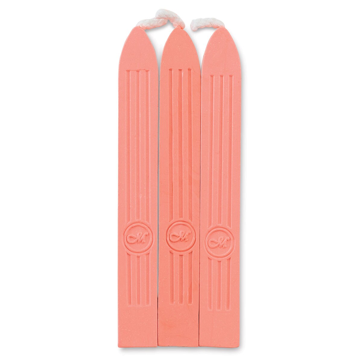 Manuscript Sealing Wax Sticks - Peach, Pkg of 3