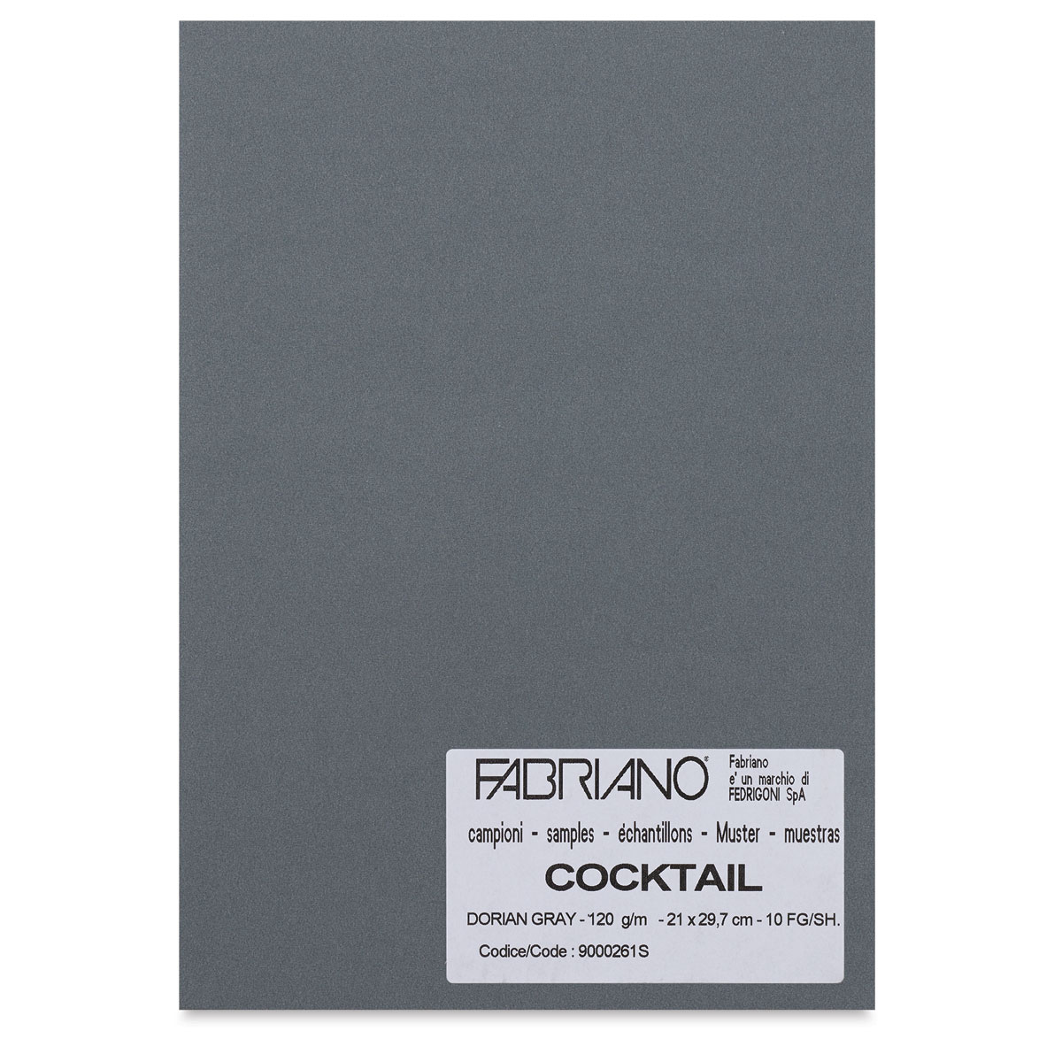 Fabriano Cocktail Paper  - Dorian Gray, Single Sheet, 19&#xBD;&#x22; &#xD7; 27&#xBD;&#x22;