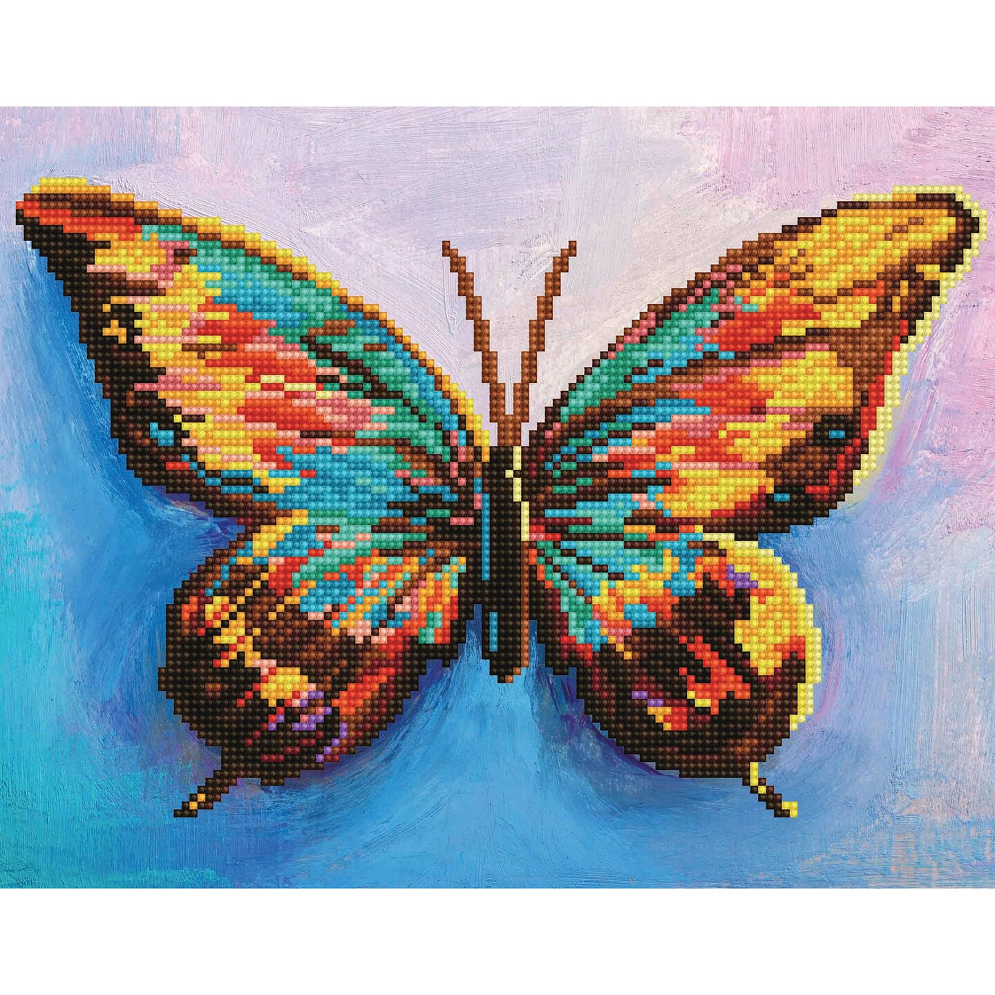 Leisure Arts Diamond Painting Kit - Watercolor Butterfly
