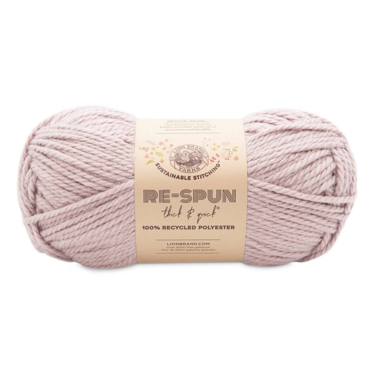 Lion Brand Re-Spun Thick & Quick Yarn - Wisteria, 223 Yds | Michaels