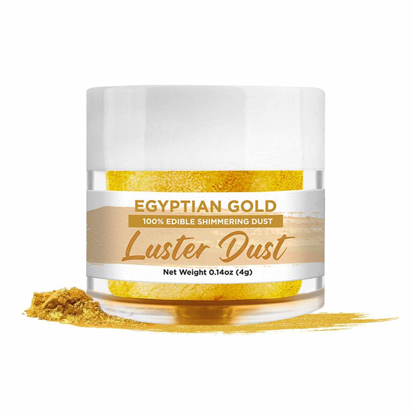 24K Gold Luster Dust 4 Gram Jar | Bakell.com