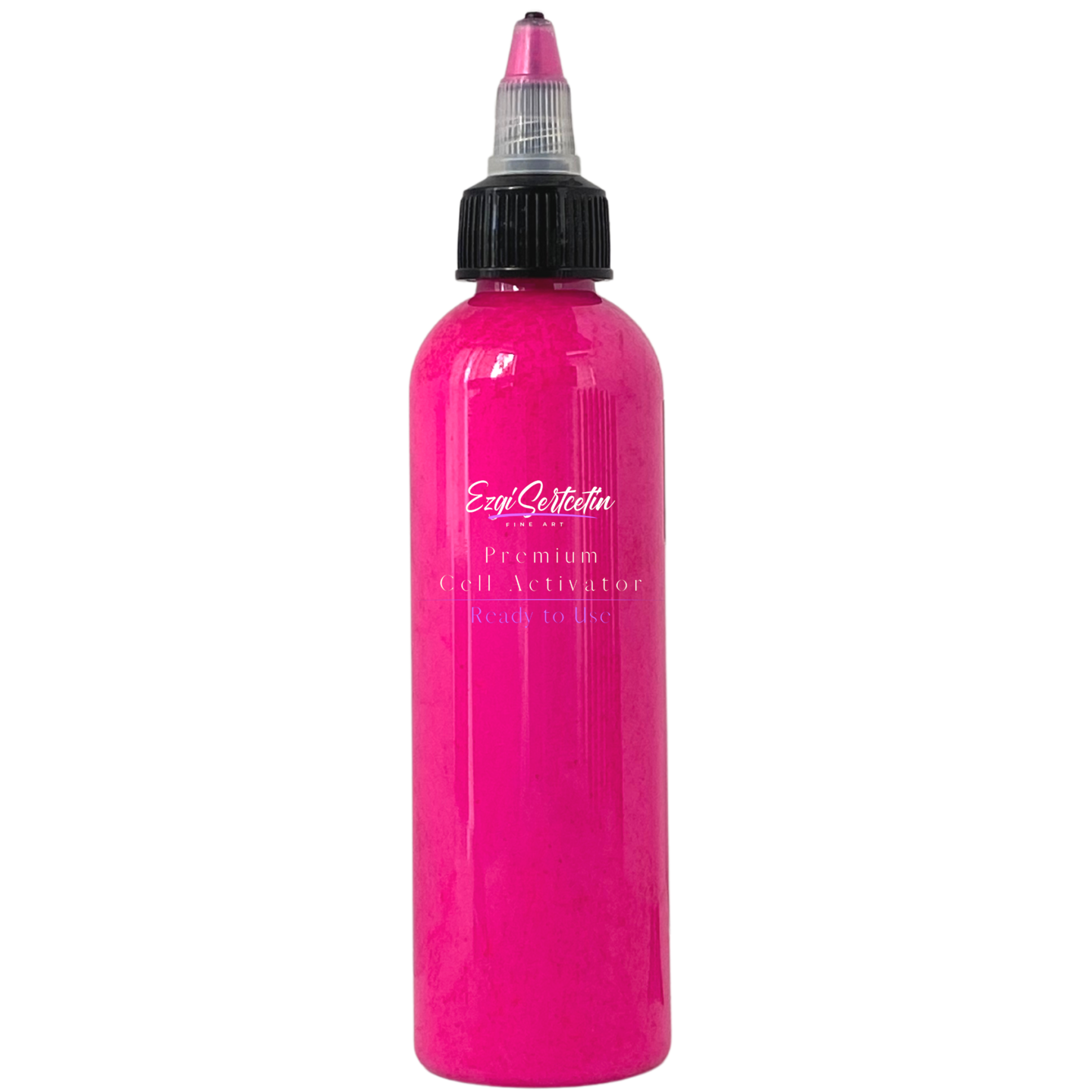 Premium Cell Activator | Ready to Pour | Create Perfect and Unique Cells in your Painting Works | 4oz by Volume | by Ezgi Sertcetin