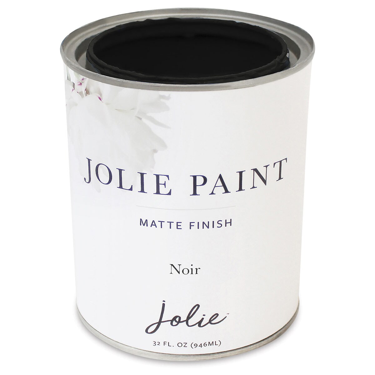 Jolie Matte Finish Paint - Noir, Quart
