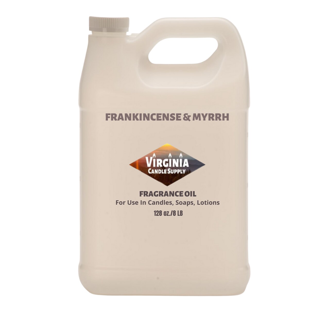 Frankincense & Myrrh Fragrance Oil (Our Version of the Brand Name) (8 LB Jug) for Candle Making, Soap Making, Tart Making, Room Sprays, Lotions, Car Fresheners, Slime, Bath Bombs, Warmers…