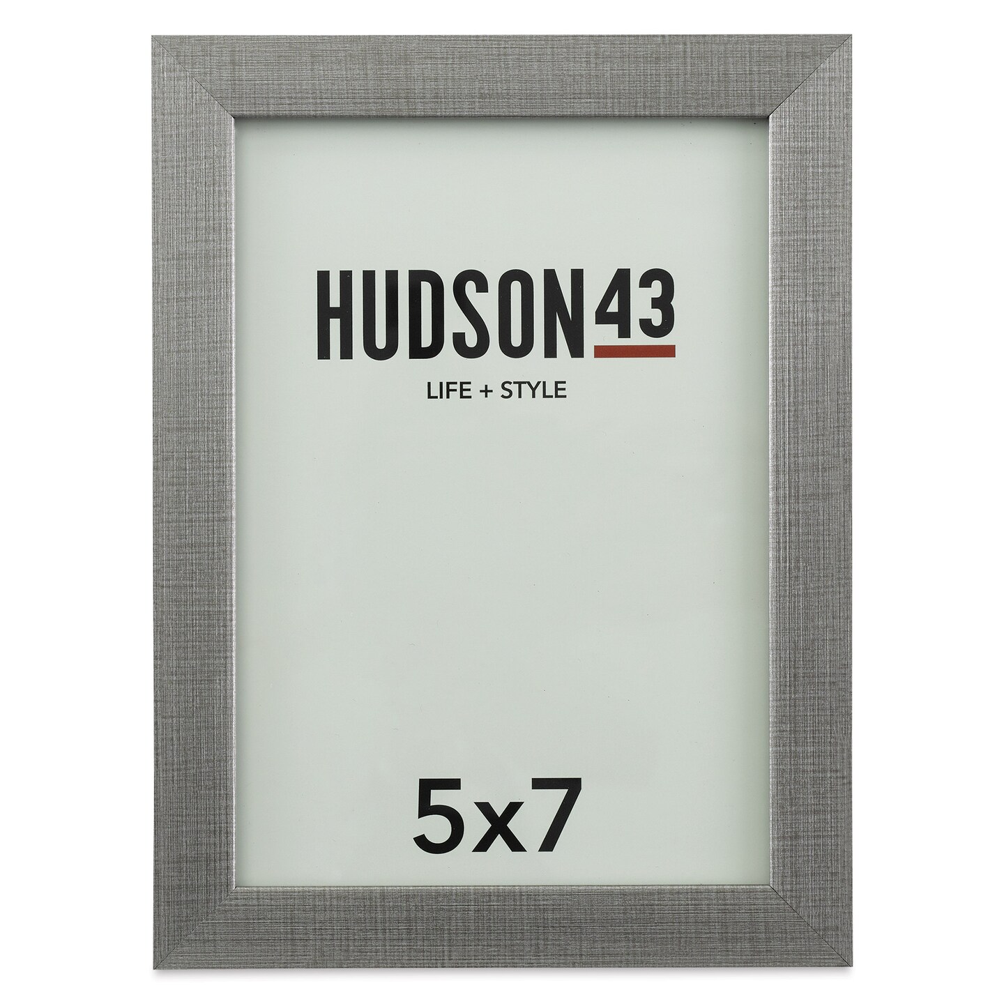 Hudson 43 Gallery Metallic Frames Silver, 5" x 7", Easel Back Michaels