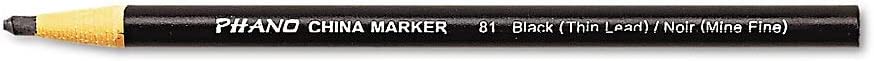 Dixon China Marker, Black