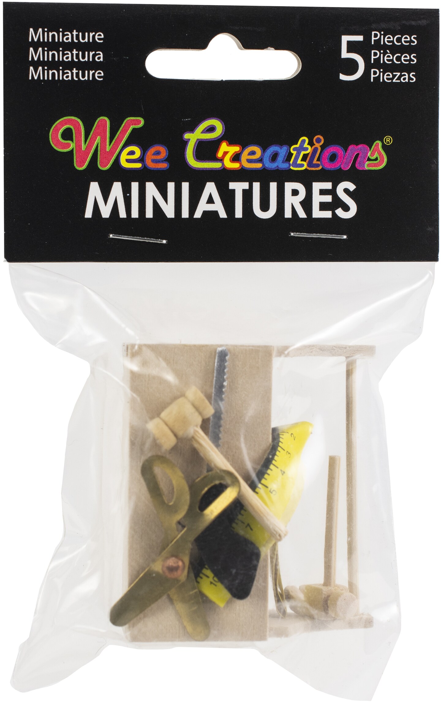 Wee Creations Miniatures Tool Box W/Tools