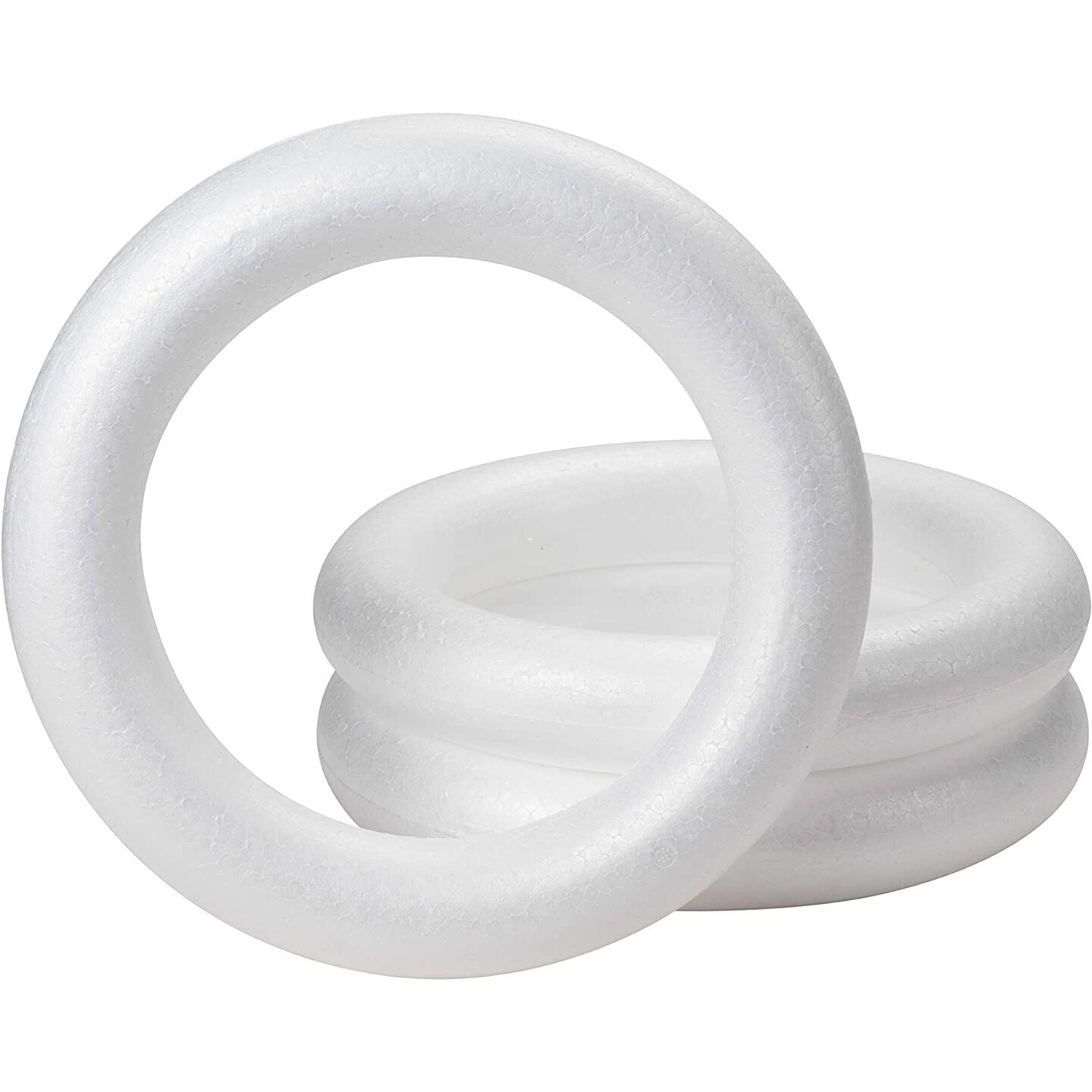Foam Wreath Form, 12 Inch, Large Foam Ring, Foam Circle, Polystyrene Foam, Round  Foam for Crafts, Wreath Form for Crafts - Mr. Pen Store