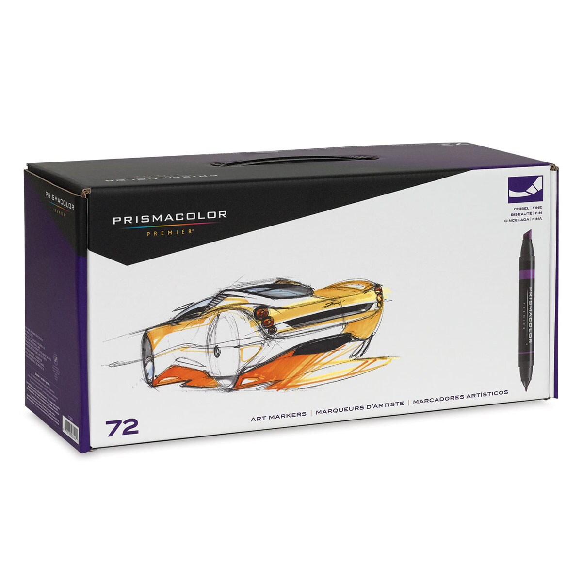 Prismacolor Premier Dual-Ended Art Markers - Assorted Colors, Set A, Set of 72