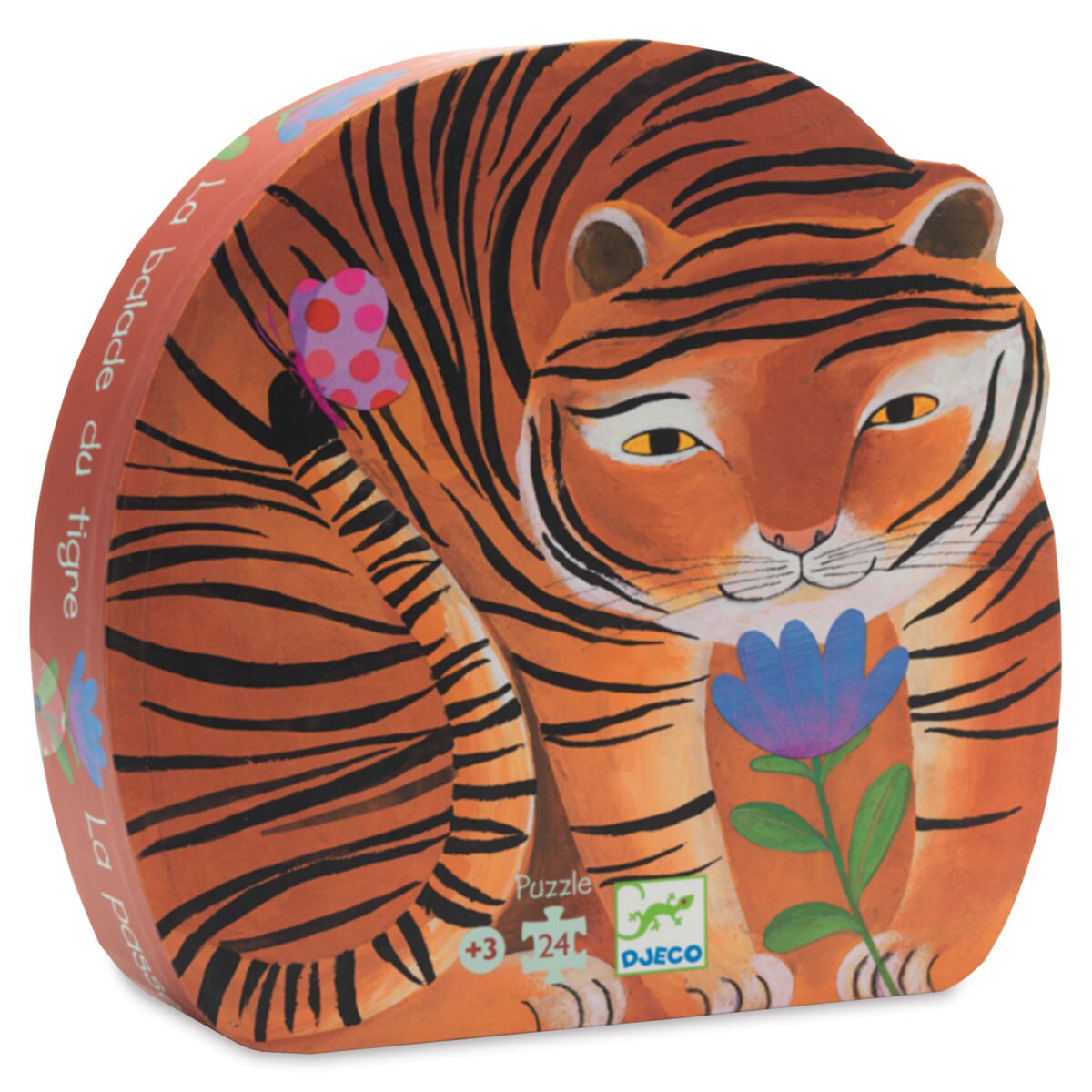 Djeco Silhouette Puzzle - Tiger&#x27;s Walk