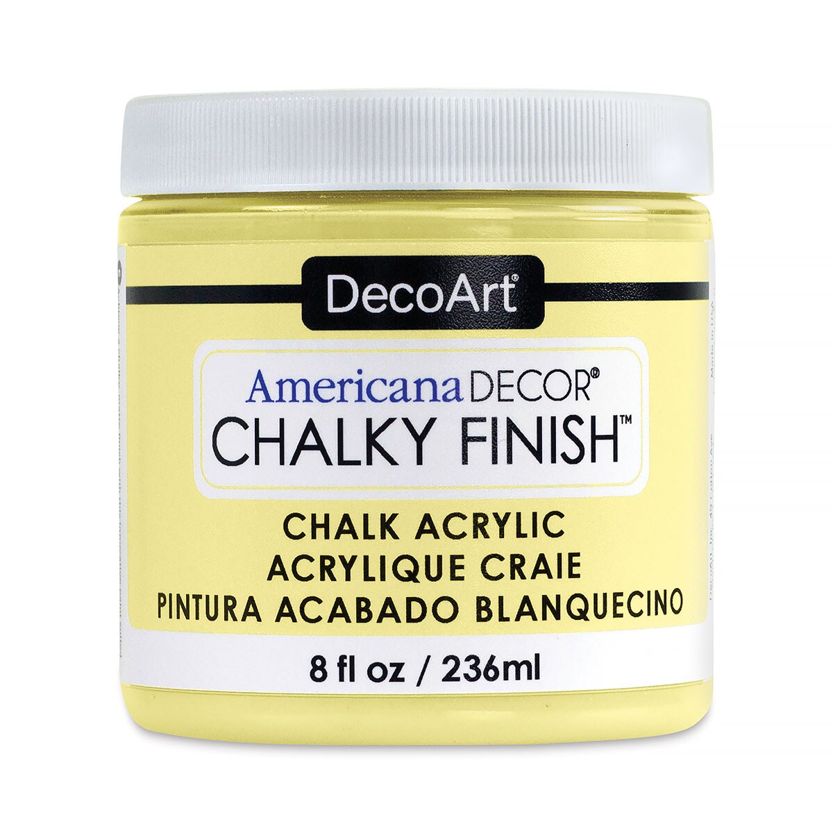DecoArt Americana Decor Chalky Finish Paint - Delicate, 8 oz jar