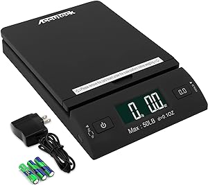 Digital Shipping Postal Scale with Adapter