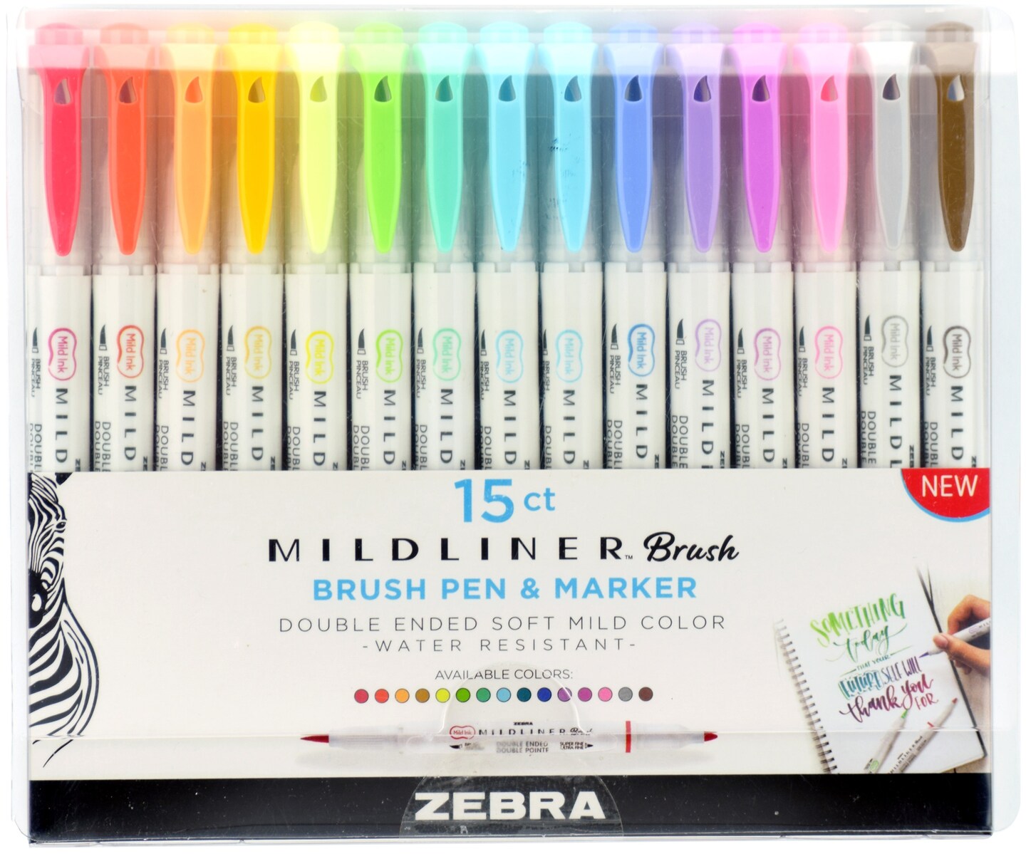 Zebra Mildliner Brush Pen