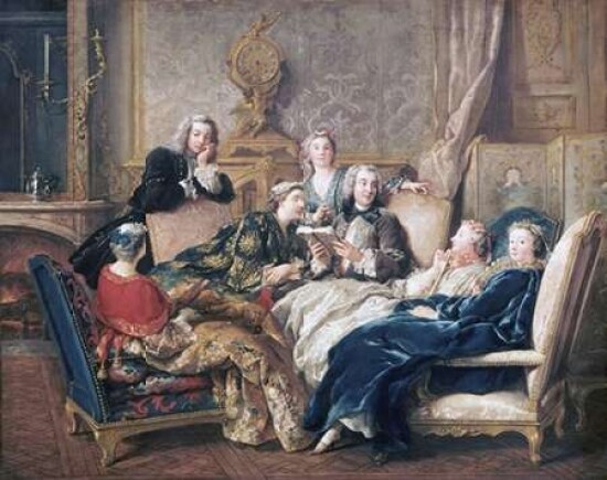 La Lecture De Moliere Poster Print by  Jean-Francois De Troy - Item # VARPDX266182