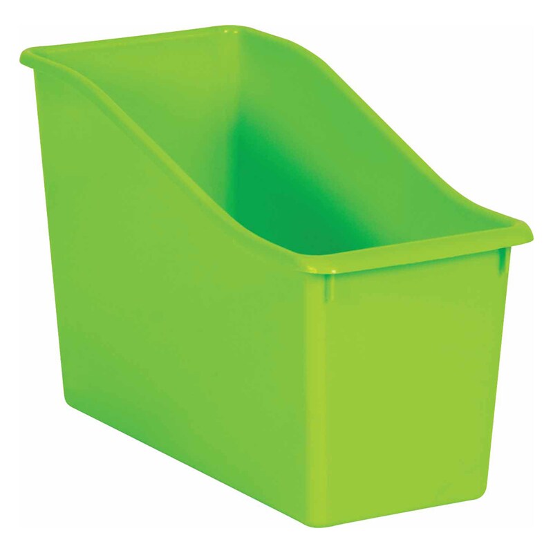 Lime Plastic Book Bin Michaels