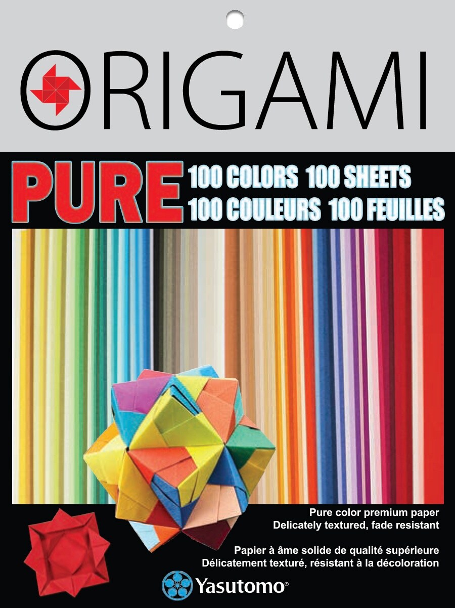 Yasutomo PURE Origami Paper 3" 100/Pkg100 Colors Michaels