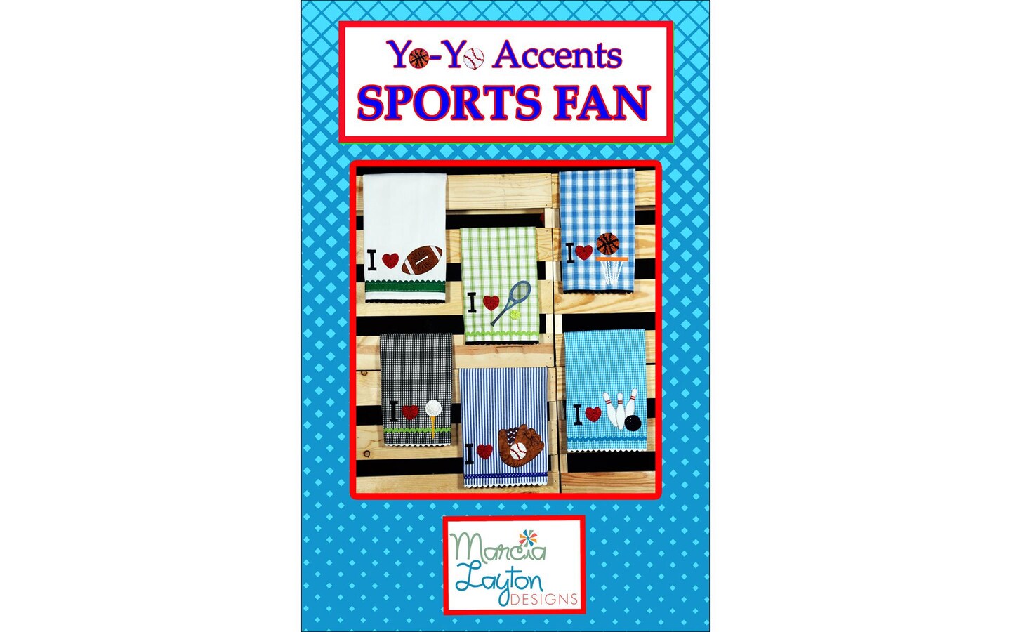 Marcia Layton Designs Sports Fan Ptrn