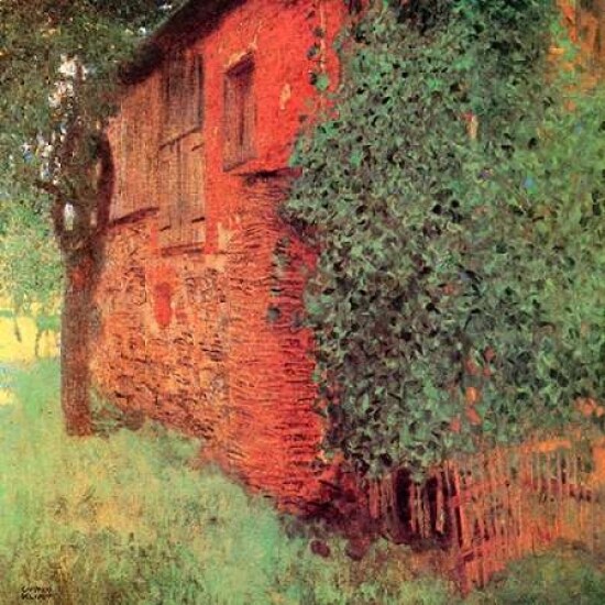 Farmhouse At Kammer Poster Print by Gustav Klimt - Item # VARPDX373328