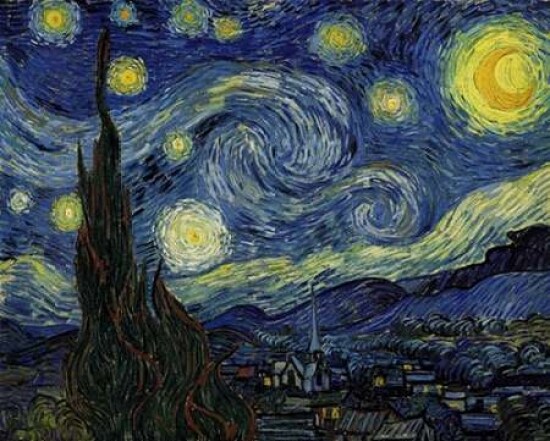 Starry Night Poster Print by  Vincent Van Gogh - Item # VARPDX374552