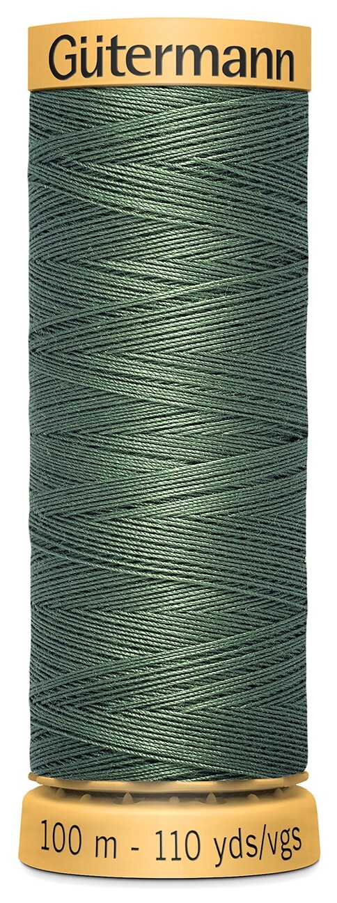 Gutermann Natural Cotton Thread 110Yd-Sage Green