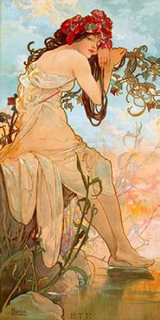 ete Poster Print by Alphonse Mucha - Item # VARPDX2AMU1082