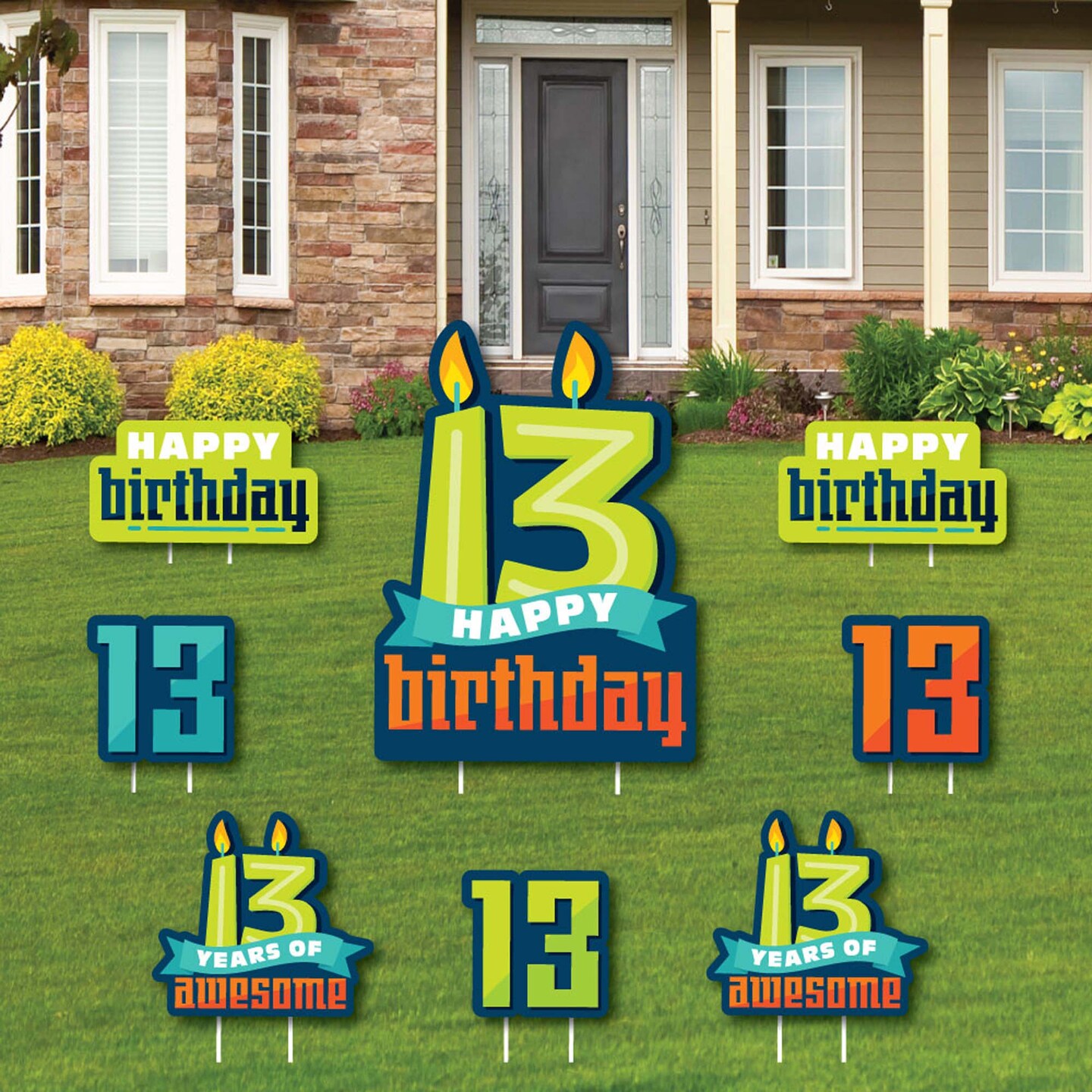 big-dot-of-happiness-boy-13th-birthday-yard-sign-and-outdoor-lawn