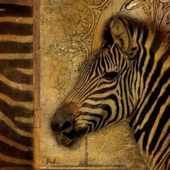 Elegant Safari I - Zebra Poster Print by Patricia Pinto - Item # VARPDX6634D