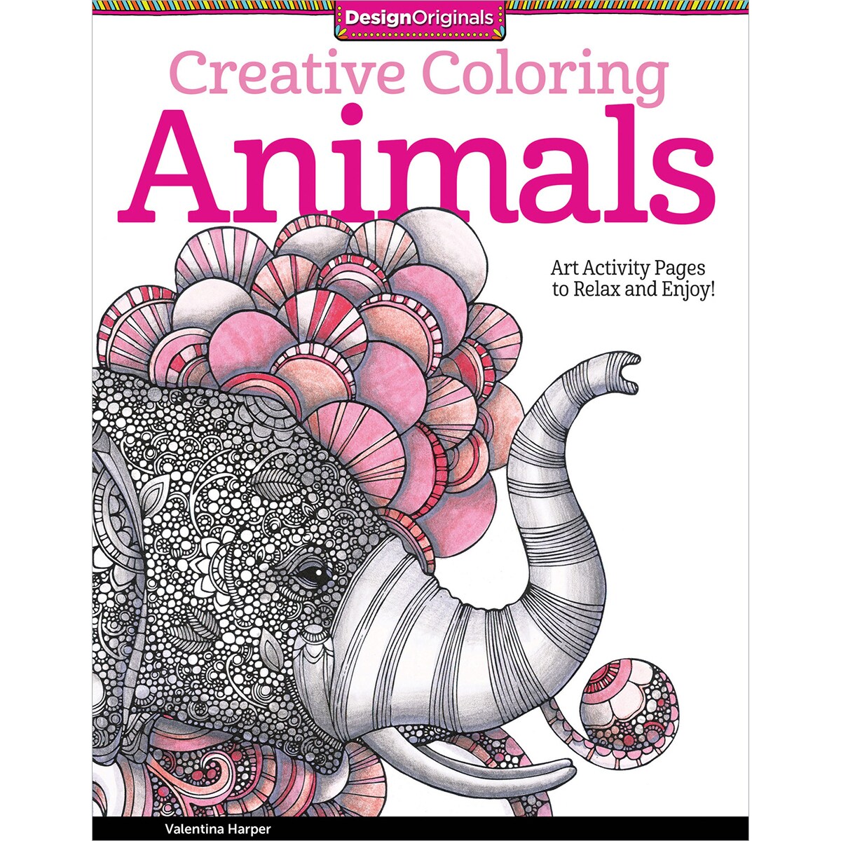 Animals Creative Coloring Book-Softcover
