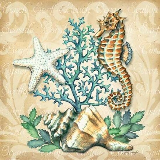 Sea Life II Poster Print by Sydney Wright - Item # VARPDXWRT112