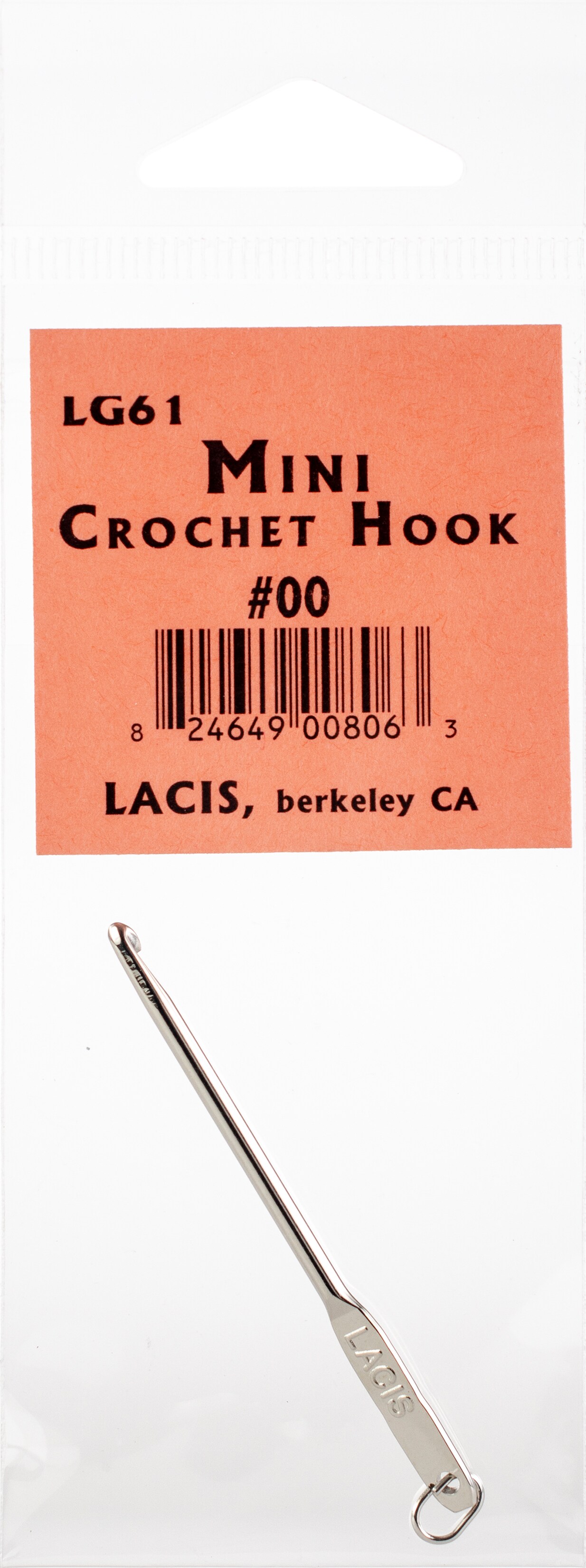 Lacis Mini Crochet Hook 2.25"00 Michaels