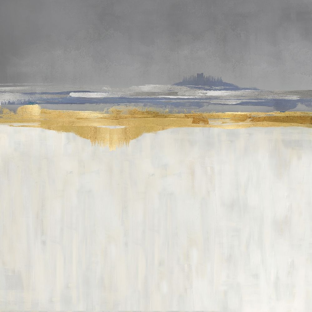 Gold and Silver Horizon II Poster Print by Jake Messina # SE116042