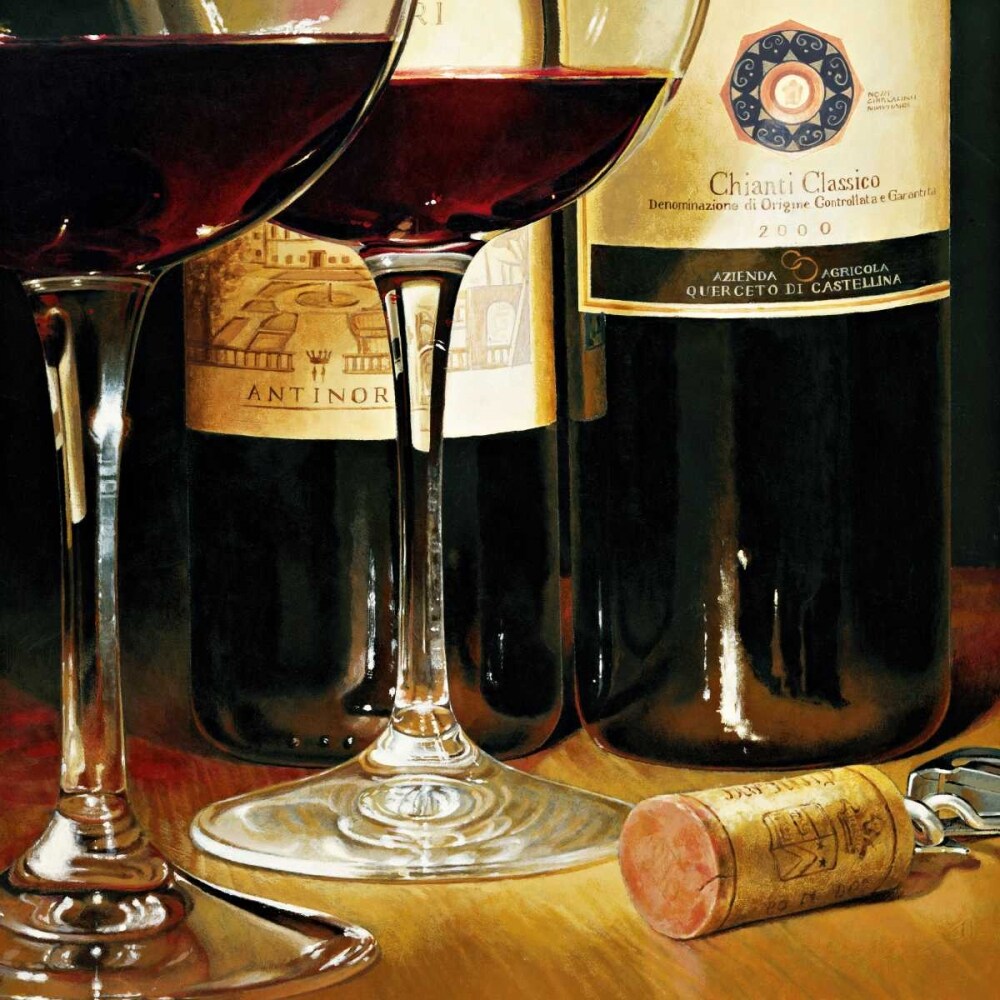 Chianti Classico Poster Print by Stefano Ferreri # SFE4196