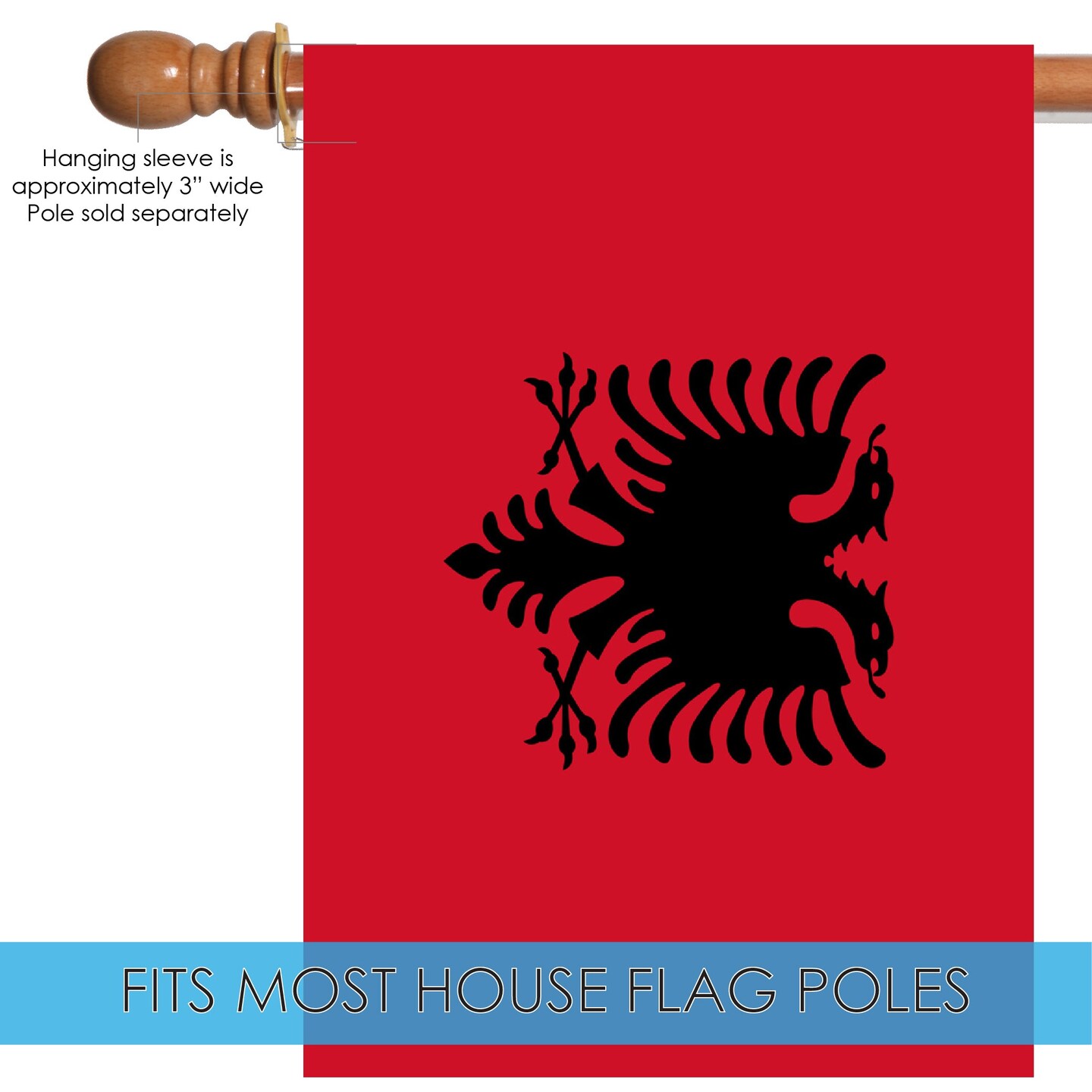 Flag of Albania Decorative  Flag