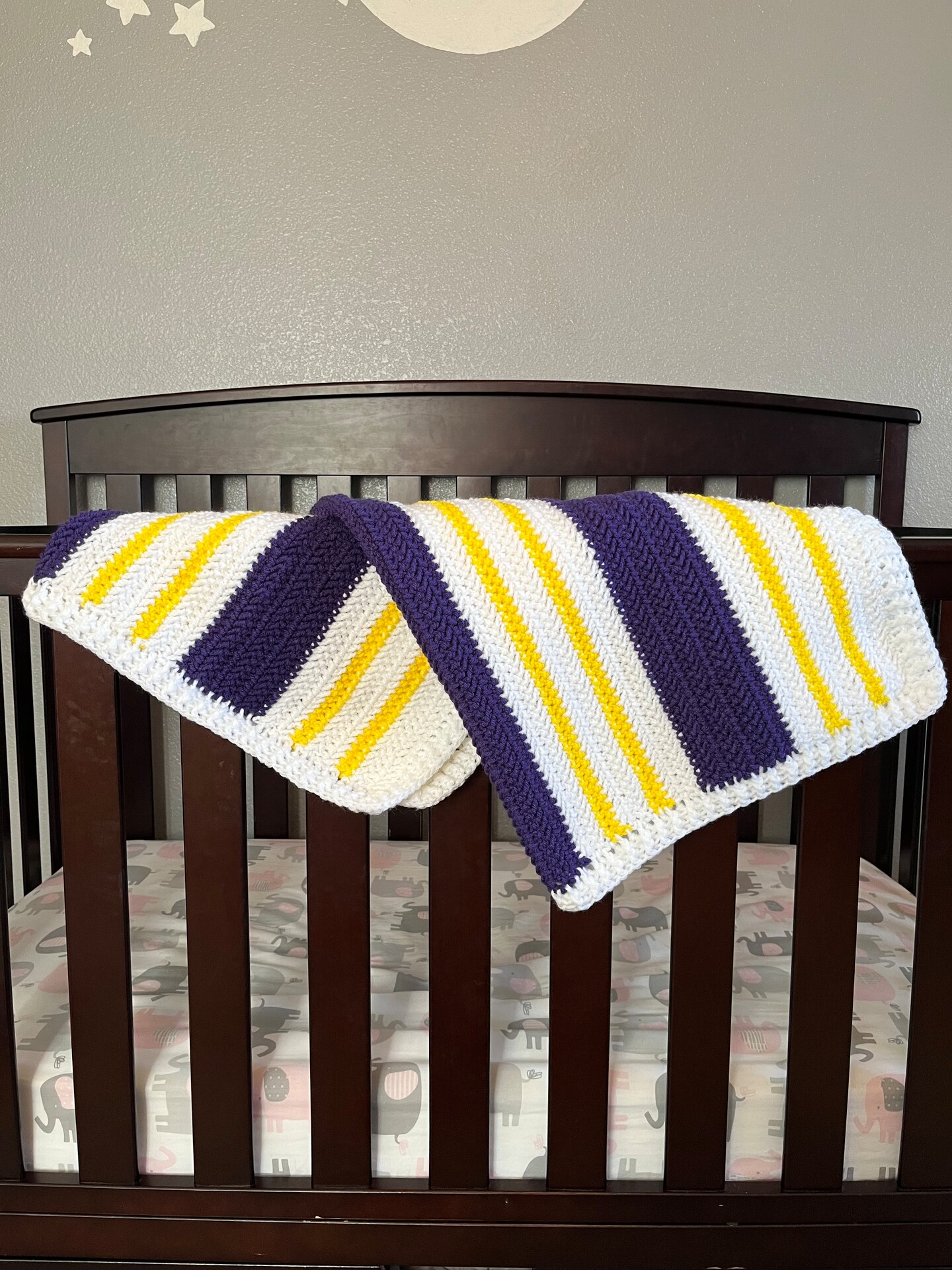 Minnesota vikings 2025 baby blanket