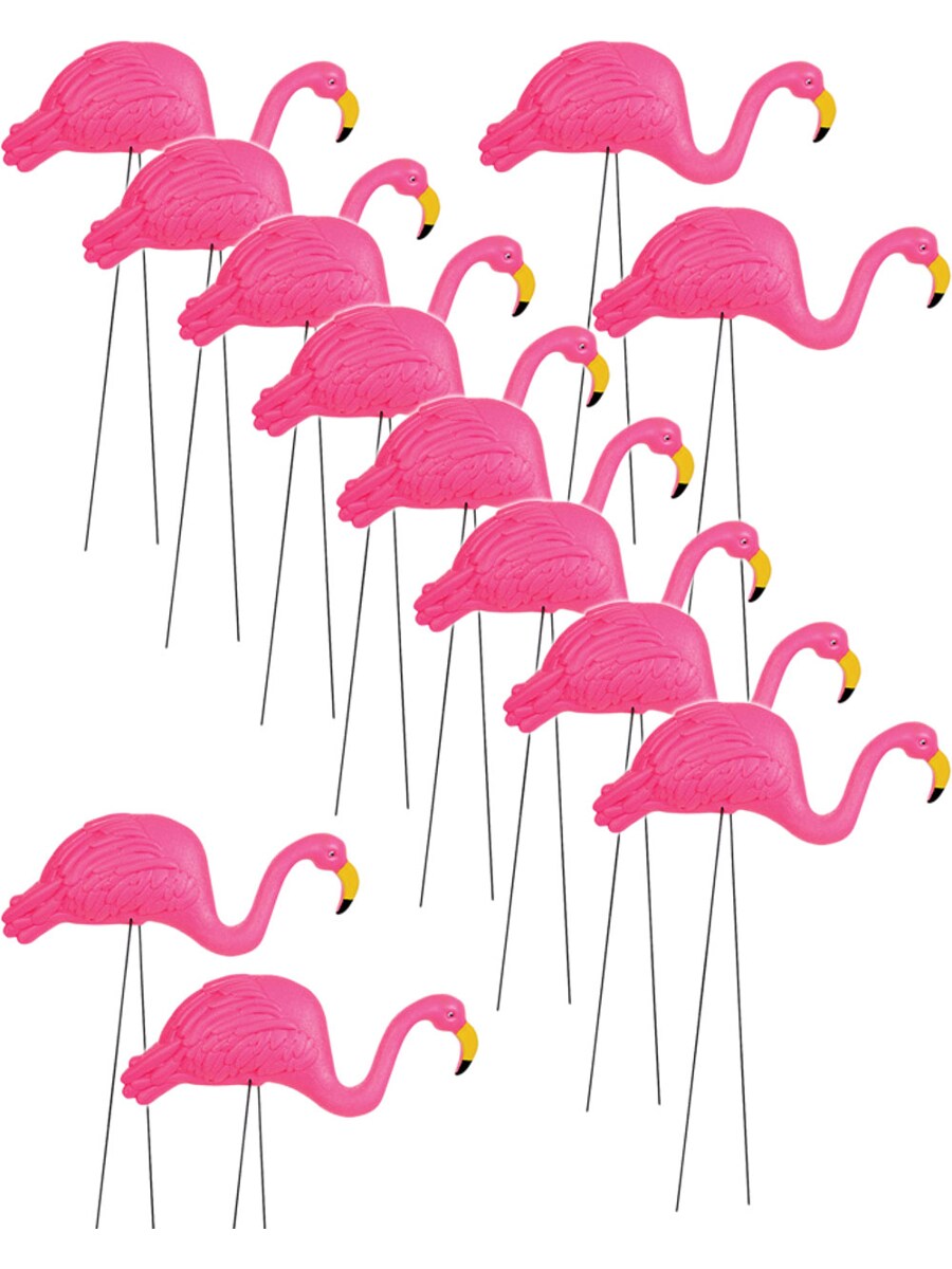 Case of 12 x 26" Pink Flamingo Party Decoration Yard Ornaments