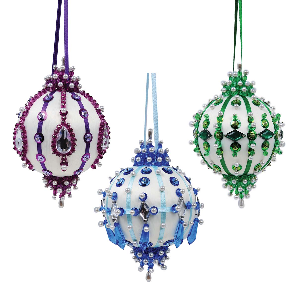Sunrise Craft &#x26; Hobby  Winter Gems Ornament Kit