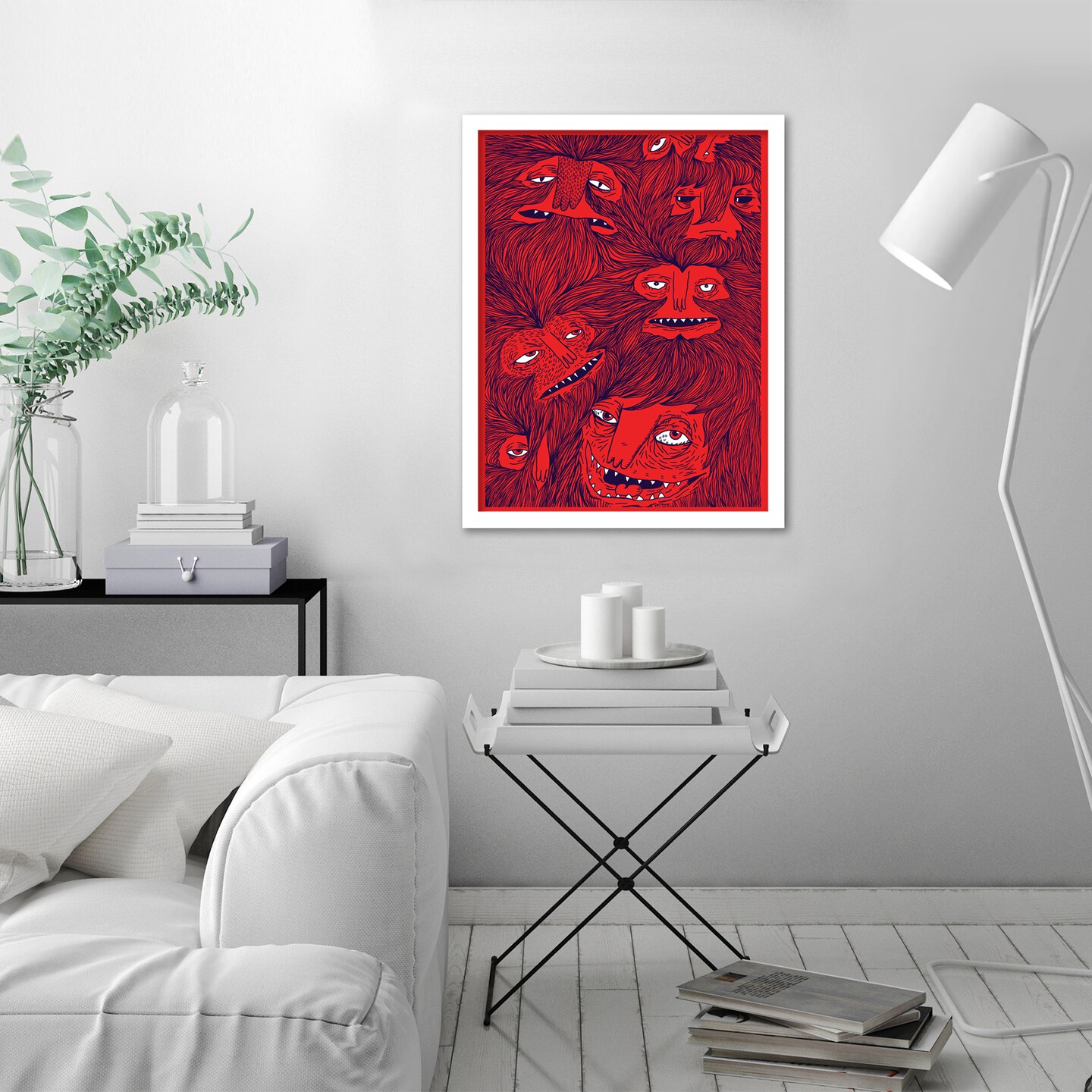 Hairwolves by Joe Van Wetering Frame  - Americanflat