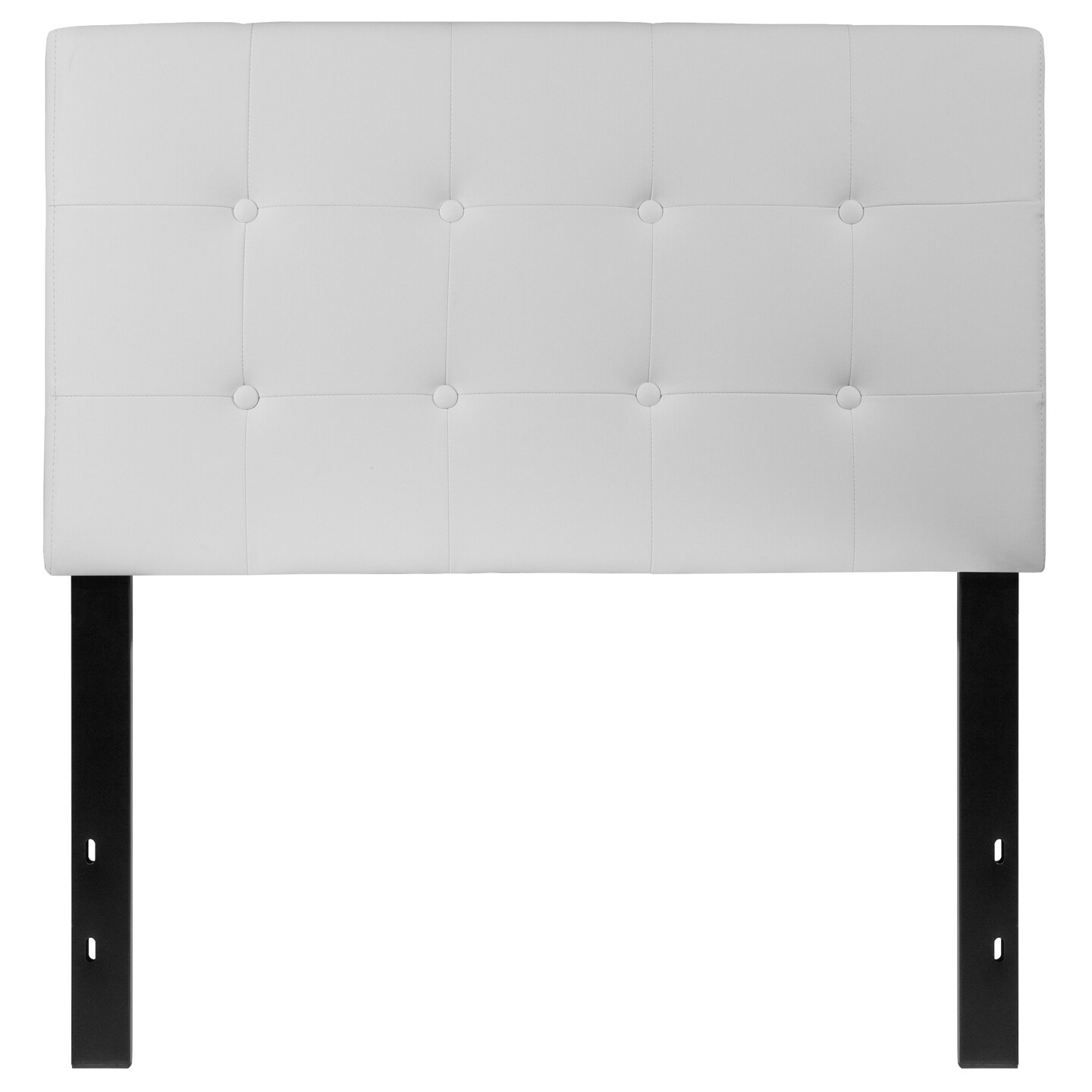 Emma and Oliver Button Tufted Upholstered Headboard