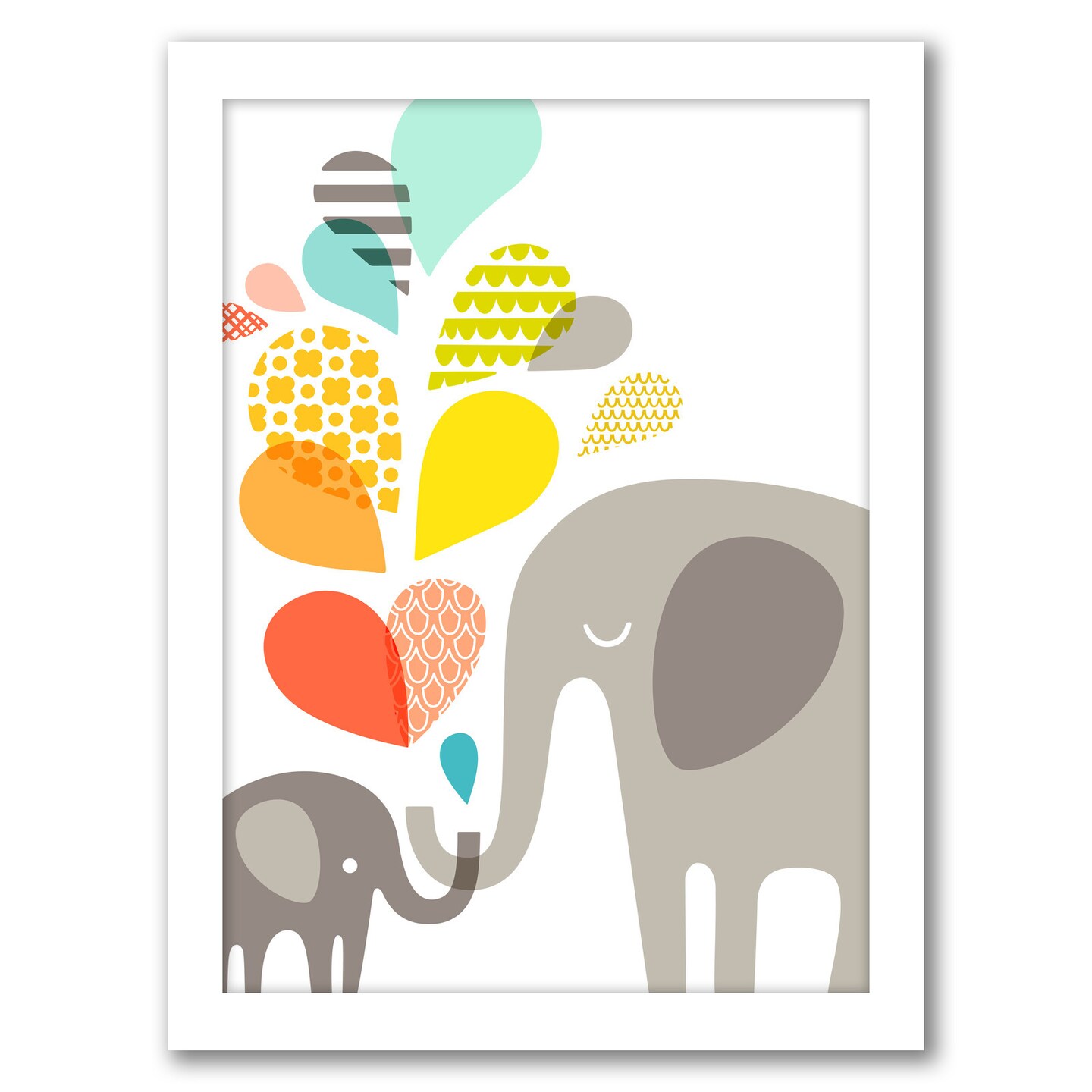 Elephants by The Paper Nut Frame  - Americanflat