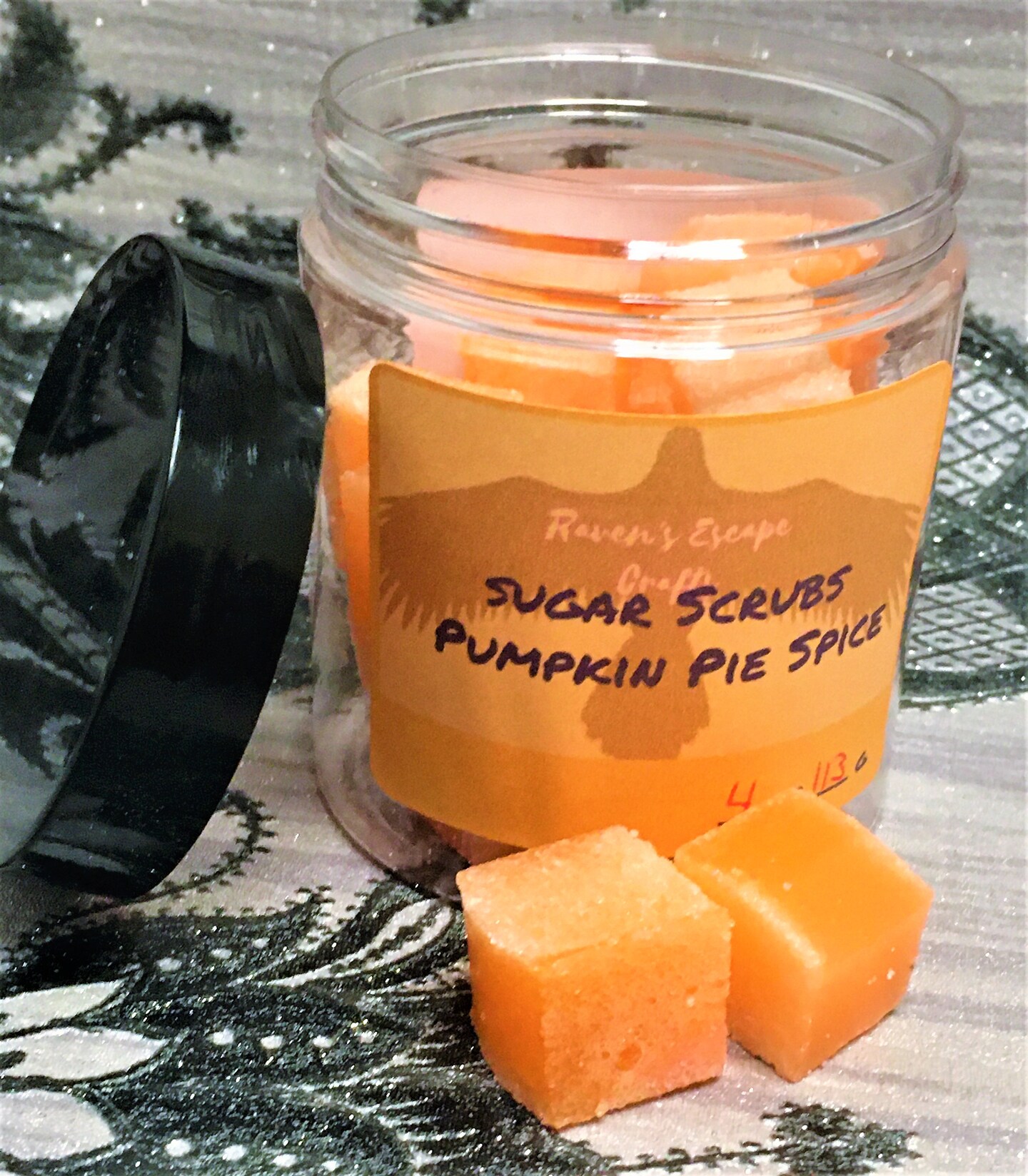 Pumpkin Pie Spice, Sugar Scrub, Soap Sugar Cubes, Fall Scent Sugar