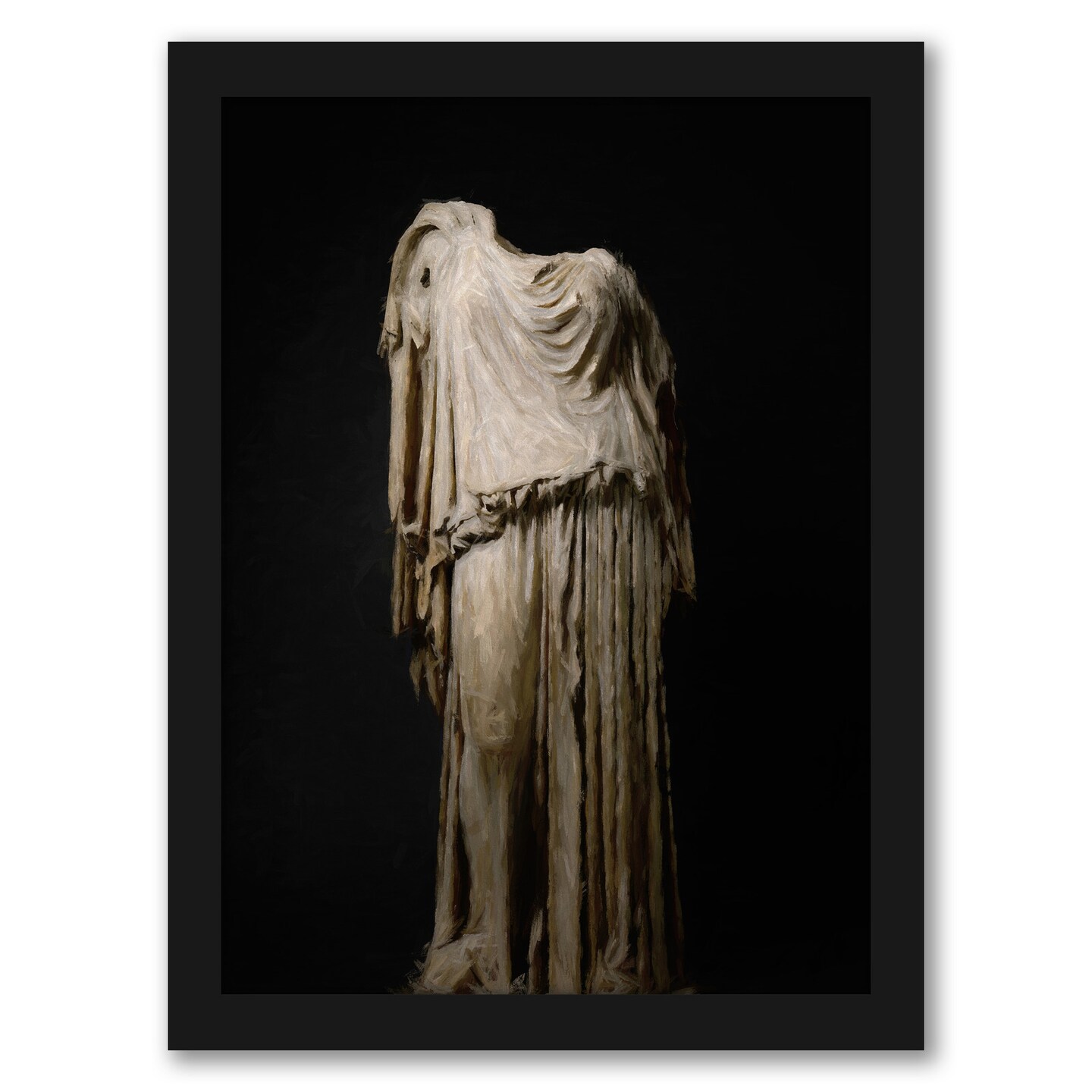 Roman Marble Woman by Chaos &#x26; Wonder Design Frame  - Americanflat