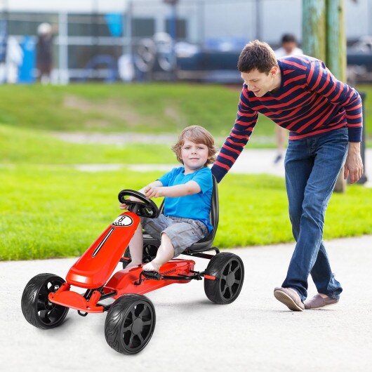 4 wheel hot sale pedal car