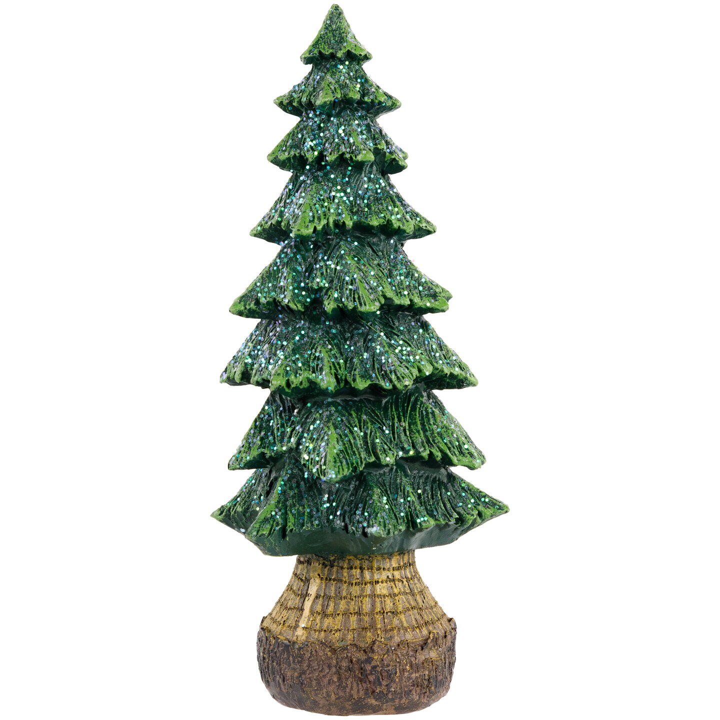 Northlight Glittered Pine Tree Christmas Decoration - 6.5&#x22;