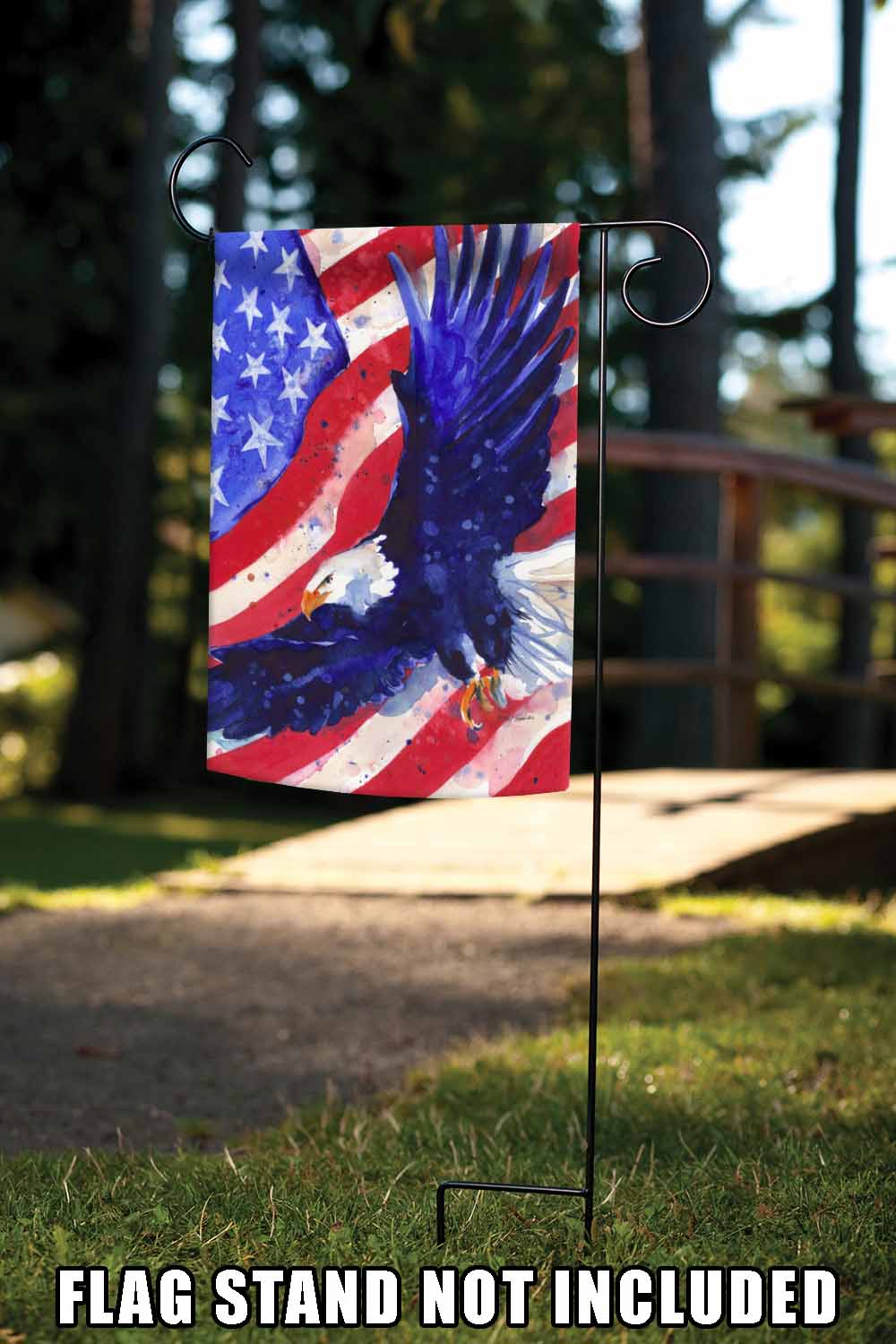 Liberty Eagle Decorative Patriotic Flag