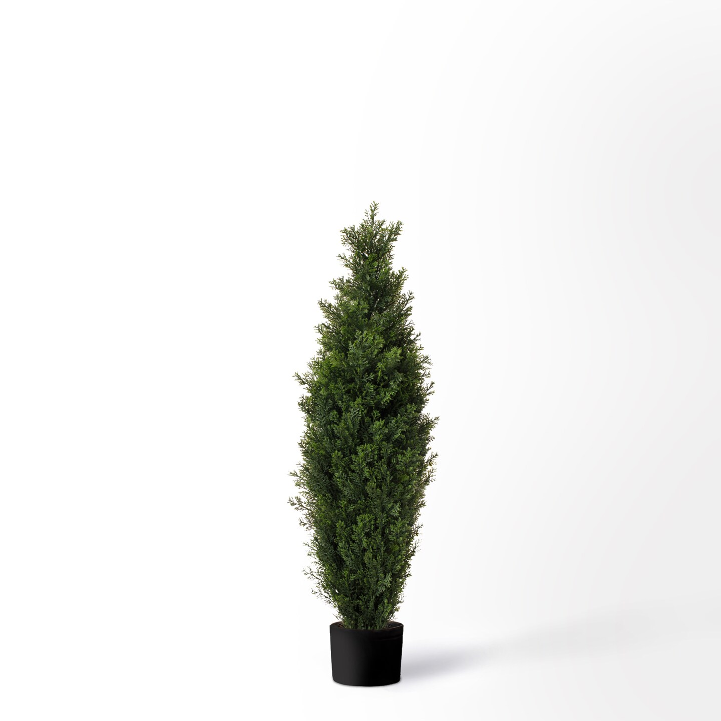 36&#x201D; Artificial Cedar Boxwood Topiary Tree